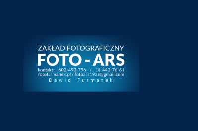 Partner: FOTO-ARS FURMANEK, Adres: ul. Jagiellońska 57 / ul. Krańcowa 7, 33-300 Nowy Sącz