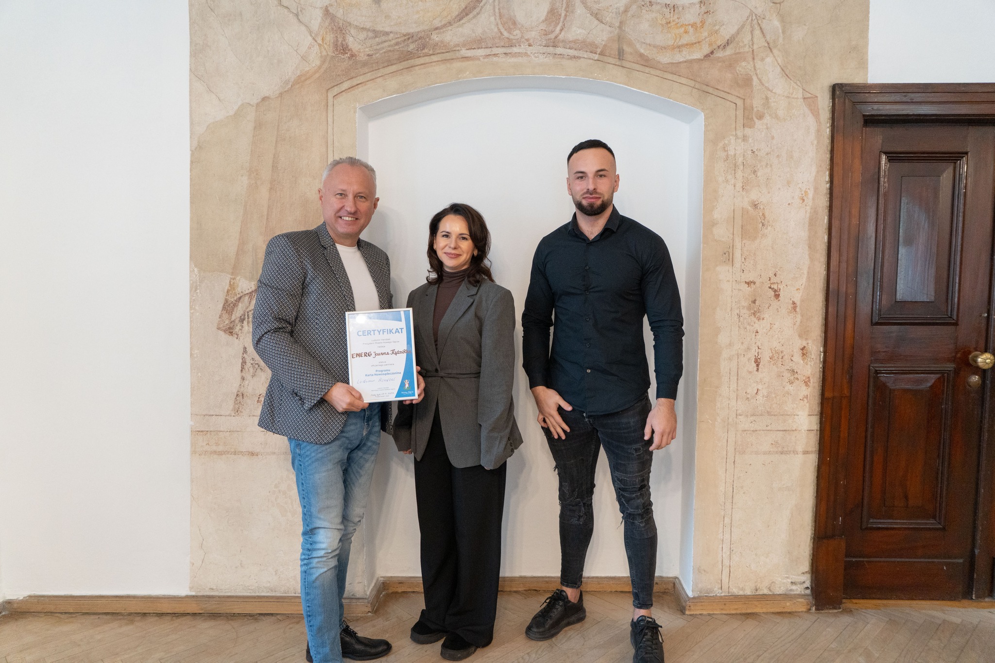 aktualność: Firma ENERG dołączyła do grona Partnerów programu Karta Nowosądeczanina!